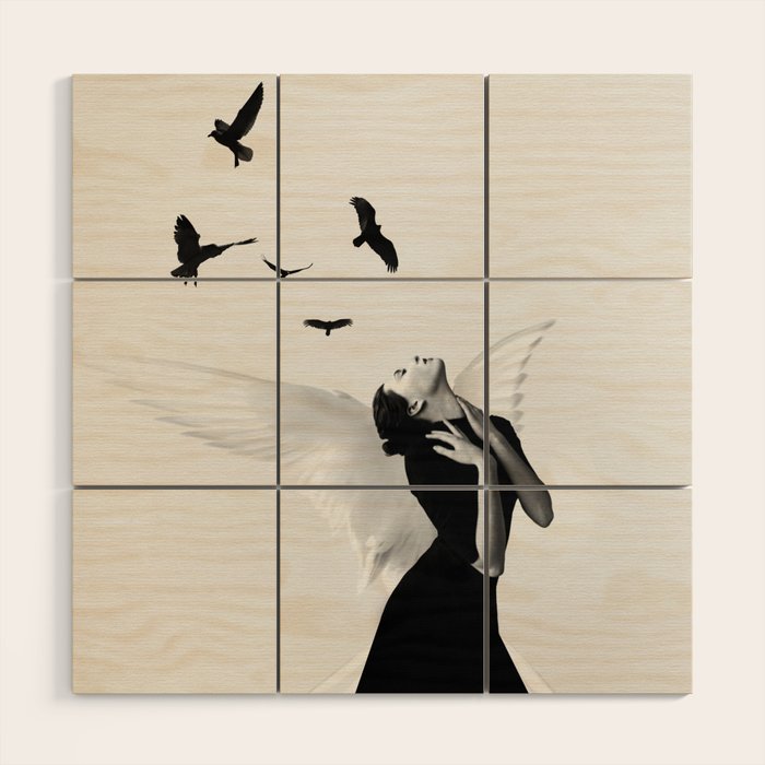 Angel Wood Wall Art Gallery Image 1