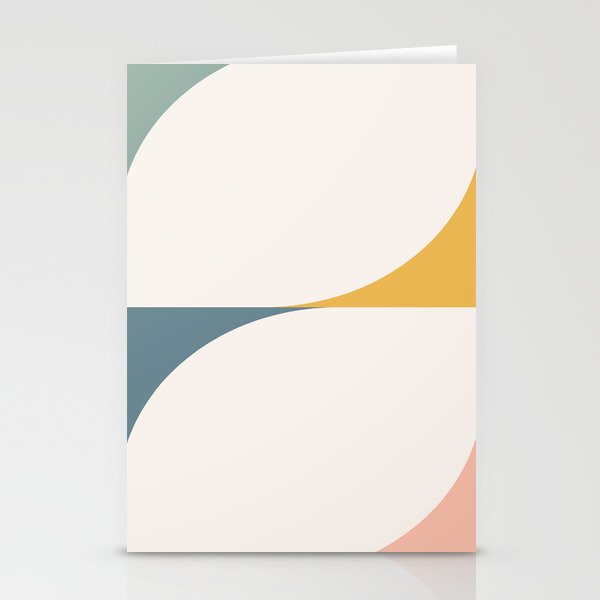 Almond Abstract X Stationery Card Gallery Image 2