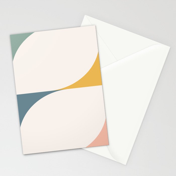 Almond Abstract X Stationery Card Gallery Image 2