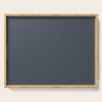 Modern Navy Blue Gray Solid Serving Tray Gallery Image 1