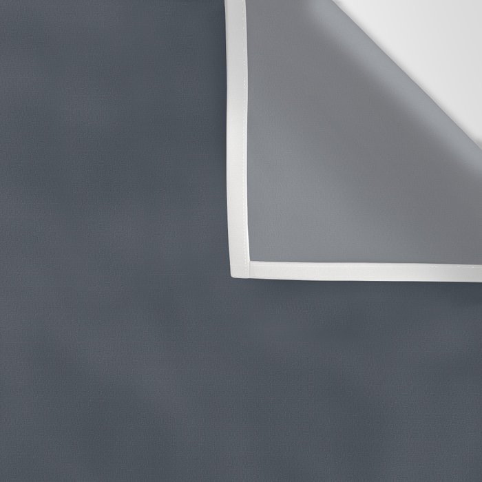 Modern Navy Blue Gray Solid Wall Tapestry Gallery Image 3