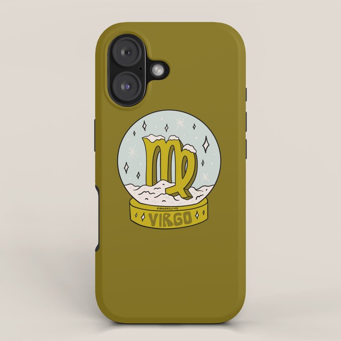 Virgo Snow Globe iPhone Case Gallery Image 1