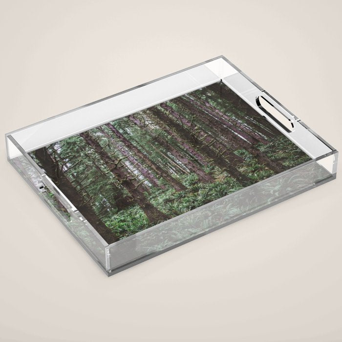 Forest Dark, Forest Deep III Acrylic Tray Gallery Image 1