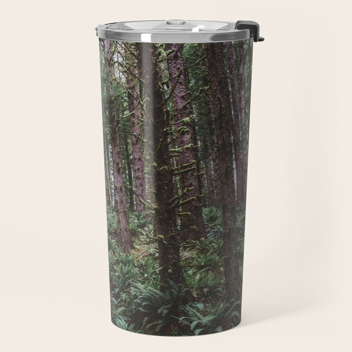 Forest Dark, Forest Deep III Travel Mug Gallery Image 2