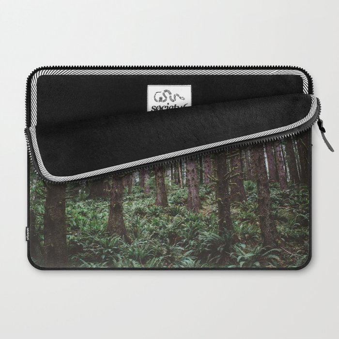 Forest Dark, Forest Deep III Laptop Sleeve Gallery Image 2