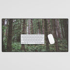 Forest Dark, Forest Deep III Desk Mat Gallery Image 1