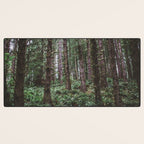 Forest Dark, Forest Deep III Desk Mat Gallery Image 3