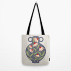 Vase of daisies Tote Bag Gallery Image 2