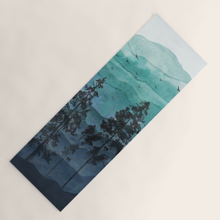 Mountains II Yoga Mat Gallery Image 1