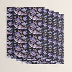 Zebras in freshwater Wrapping Paper Gallery Image 3