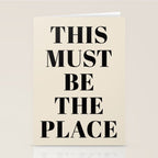 This Must Be The Place Stationery Card Gallery Image 2