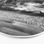 First I Drink the Coffee, Then I do the Stuff - hangover black and white photograph / photography Bath Mat Gallery Image 3