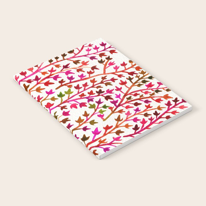 Pink Ivy Notebook Gallery Image 2