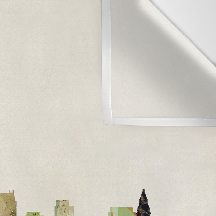 Boston Massachusetts skyline Wall Tapestry Gallery Image 3