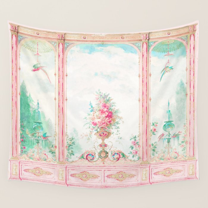 The Enchanted Garden, French Conservatory Wall Tapestry Gallery Image 4