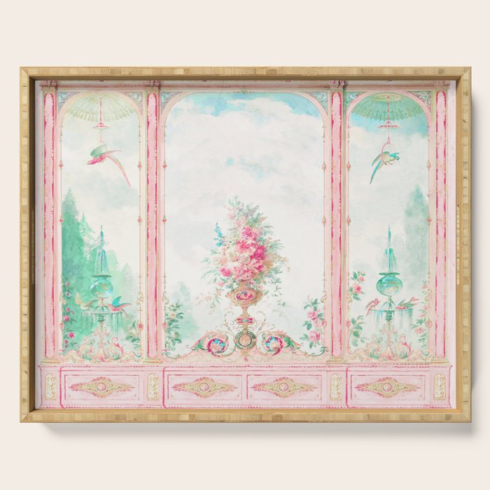 The Enchanted Garden, French Conservatory Serving Tray Gallery Image 1