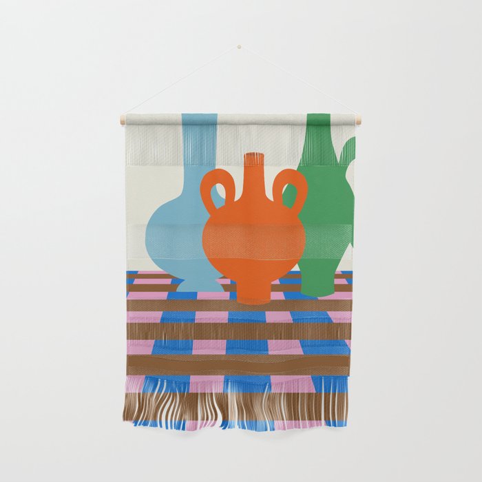 Colorful vases Wall Hanging Gallery Image 1