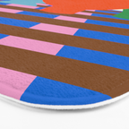 Colorful vases Bath Mat Gallery Image 3