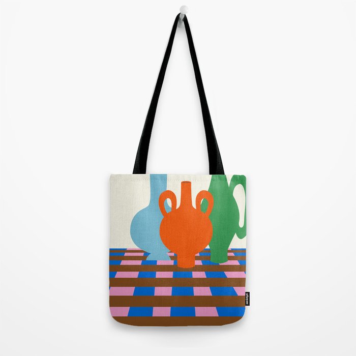 Colorful vases Tote Bag Gallery Image 2