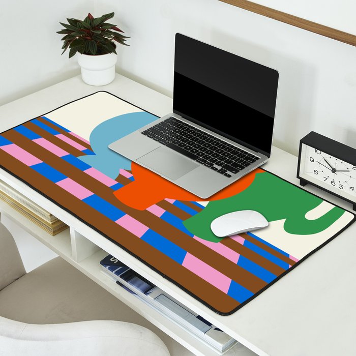 Colorful vases Desk Mat Gallery Image 2