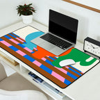 Colorful vases Desk Mat Gallery Image 2