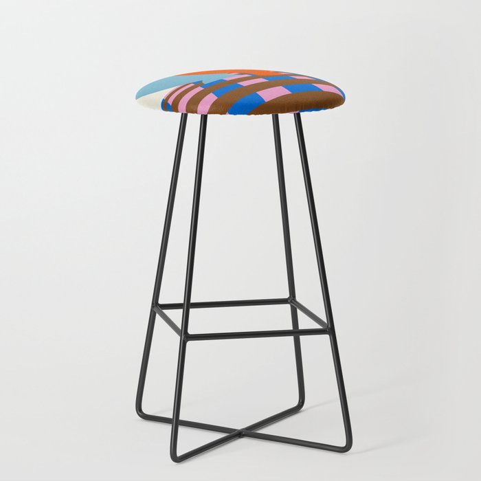 Colorful vases Stool Gallery Image 1