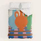 Colorful vases Duvet Cover Gallery Image 6