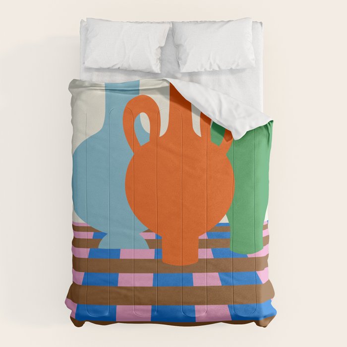 Colorful vases Comforter Gallery Image 6