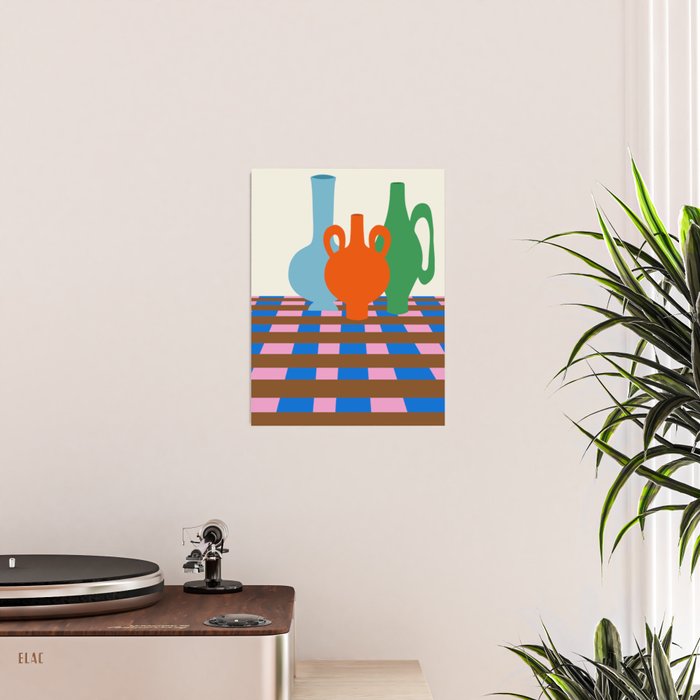 Colorful vases Poster Gallery Image 2