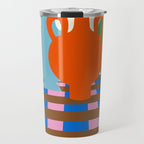 Colorful vases Travel Mug Gallery Image 1