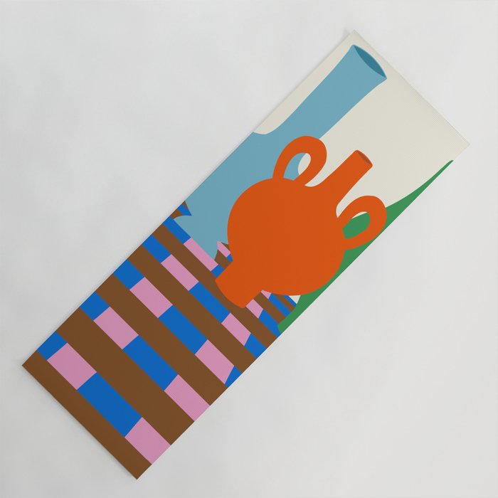Colorful vases Yoga Mat Gallery Image 1