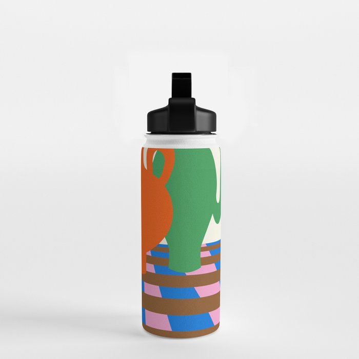 Colorful vases Water Bottle Gallery Image 2