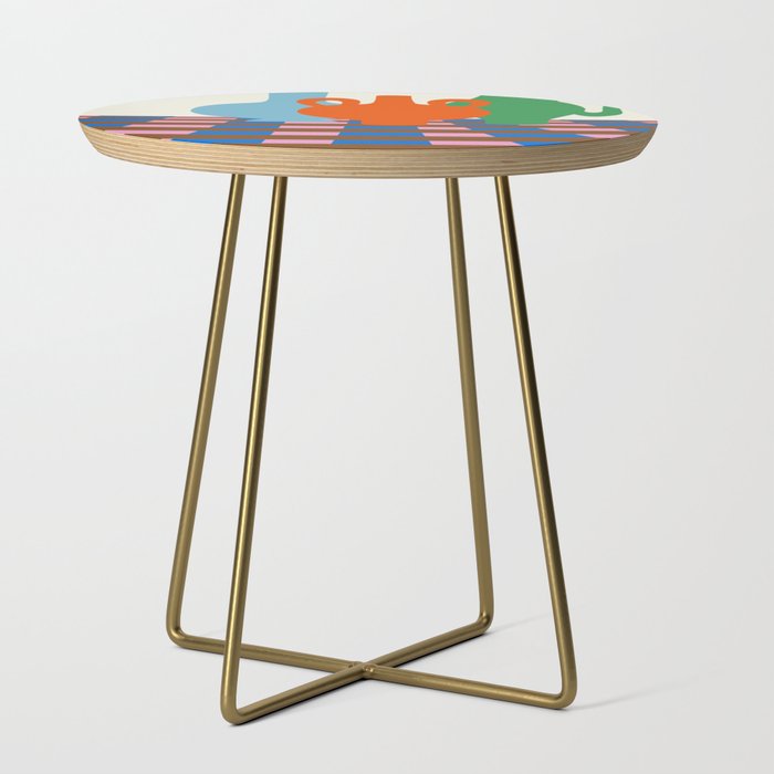 Colorful vases Side Table Gallery Image 1