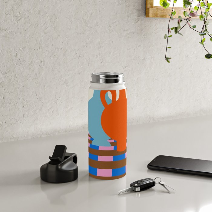Colorful vases Water Bottle Gallery Image 4