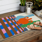 Colorful vases Outdoor Rug Gallery Image 2