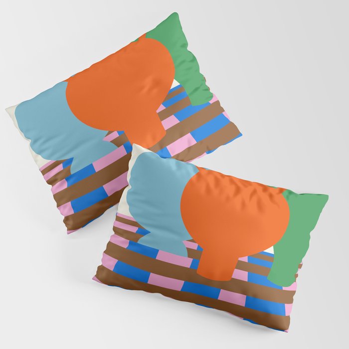 Colorful vases Pillow Sham Gallery Image 3
