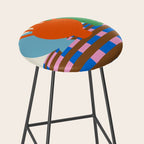Colorful vases Stool Gallery Image 2