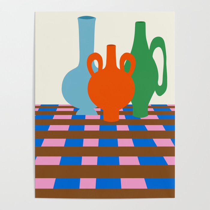 Colorful vases Poster Gallery Image 4