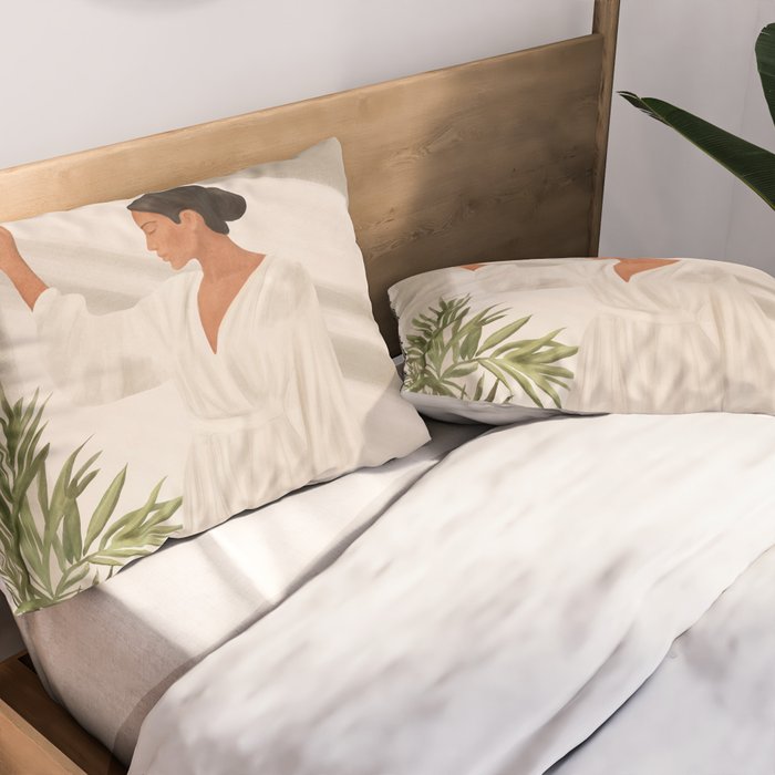 Opened Window Pillow Sham Gallery Image 2