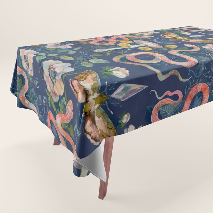 Snake Moth Mushroom  Tablecloth Gallery Image 1