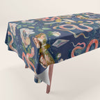 Snake Moth Mushroom  Tablecloth Gallery Image 1