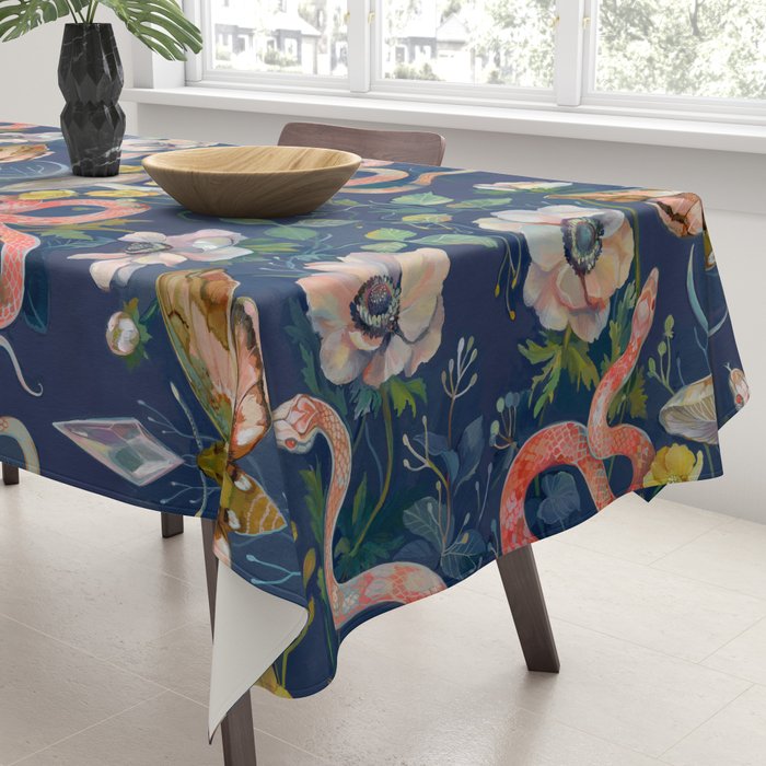 Snake Moth Mushroom  Tablecloth Gallery Image 3