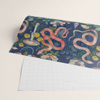 Snake Moth Mushroom  Wrapping Paper Gallery Image 2