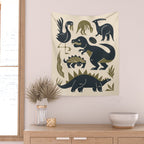 Jurassic Friends Wall Tapestry Gallery Image 2