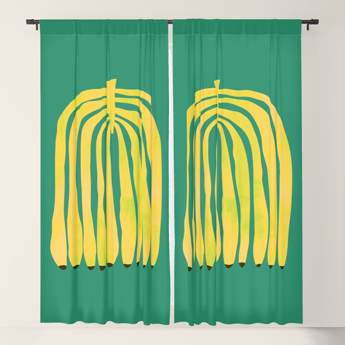 Strange banana Window Curtain Gallery Image 5