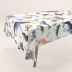 Animal Alphabet Tablecloth Gallery Image 1