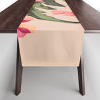 Garden Flowers 2 Table Runner Gallery Image 1