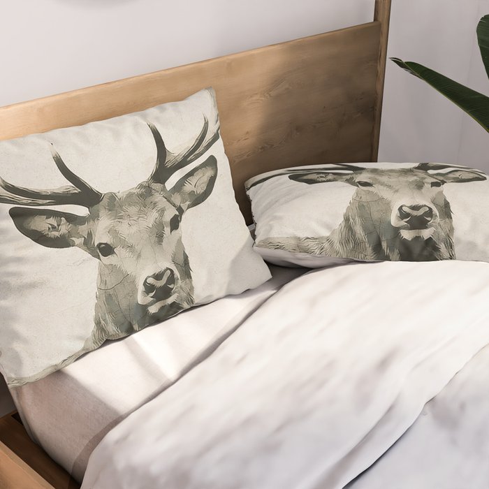 DEER Pillow Sham Gallery Image 2
