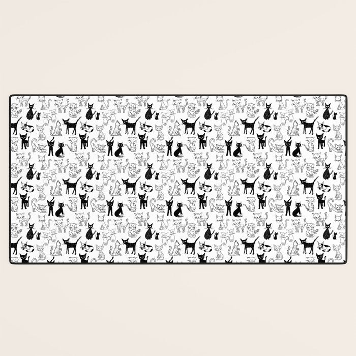 Cats Desk Mat Gallery Image 3