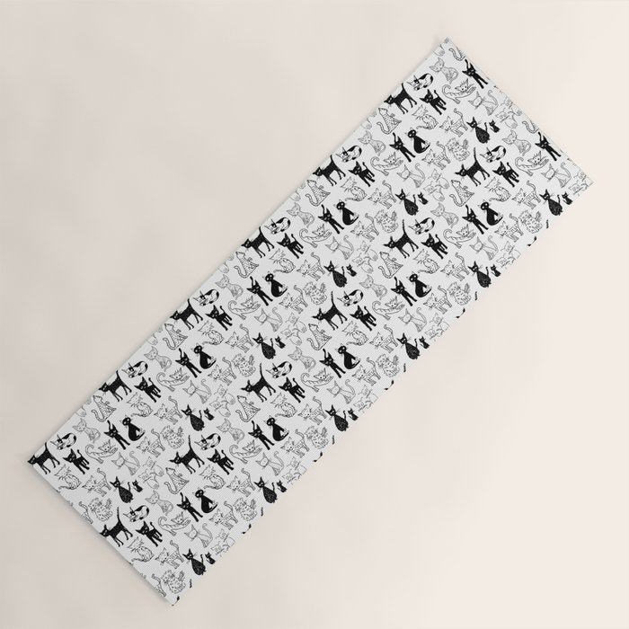Cats Yoga Mat Gallery Image 1